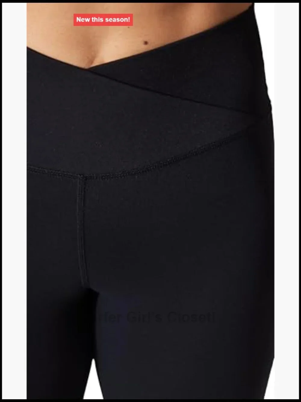 High Waisted Flare Legging Crossover Squat Proof Yoga Pant